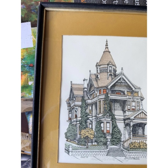 D.W. Patrick "Haas-Lilienthal House, San Francisco" Signed Print – 1979 - Picture 4 of 6